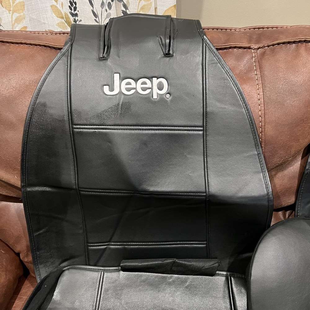 jeep seat covers Plasticolor Inc. 1 Head Cover 2 Seat And Back Covers. - Picture 4 of 8